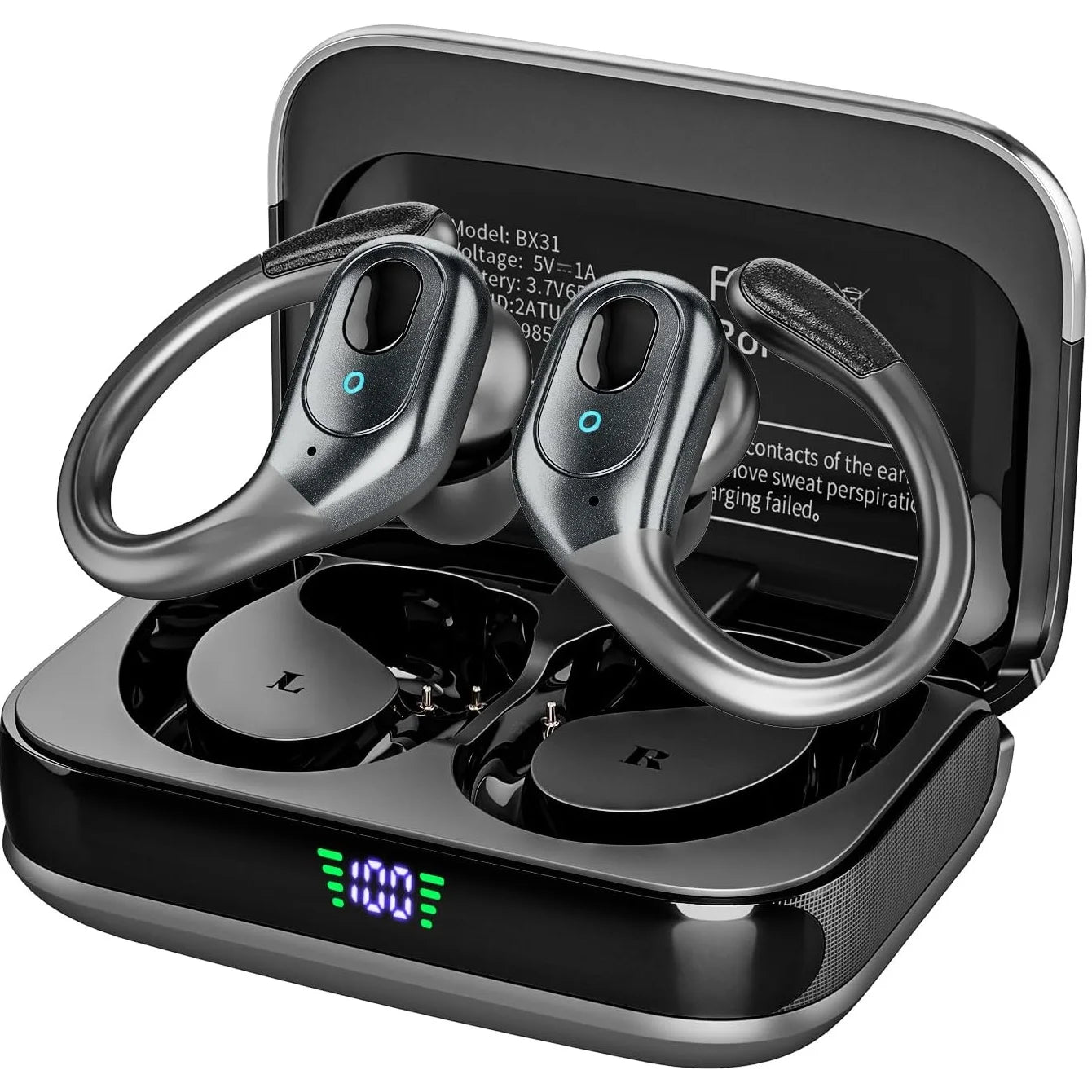 BX31 TWS Wireless Headphones Noise Cancelling Sports and Gaming