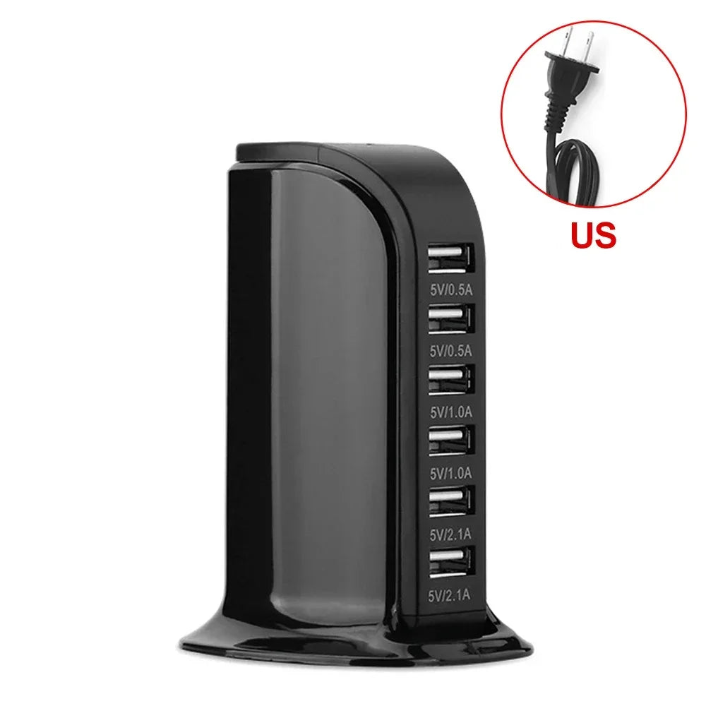 Fast Multi 6 USB Quick Charging Dock Station