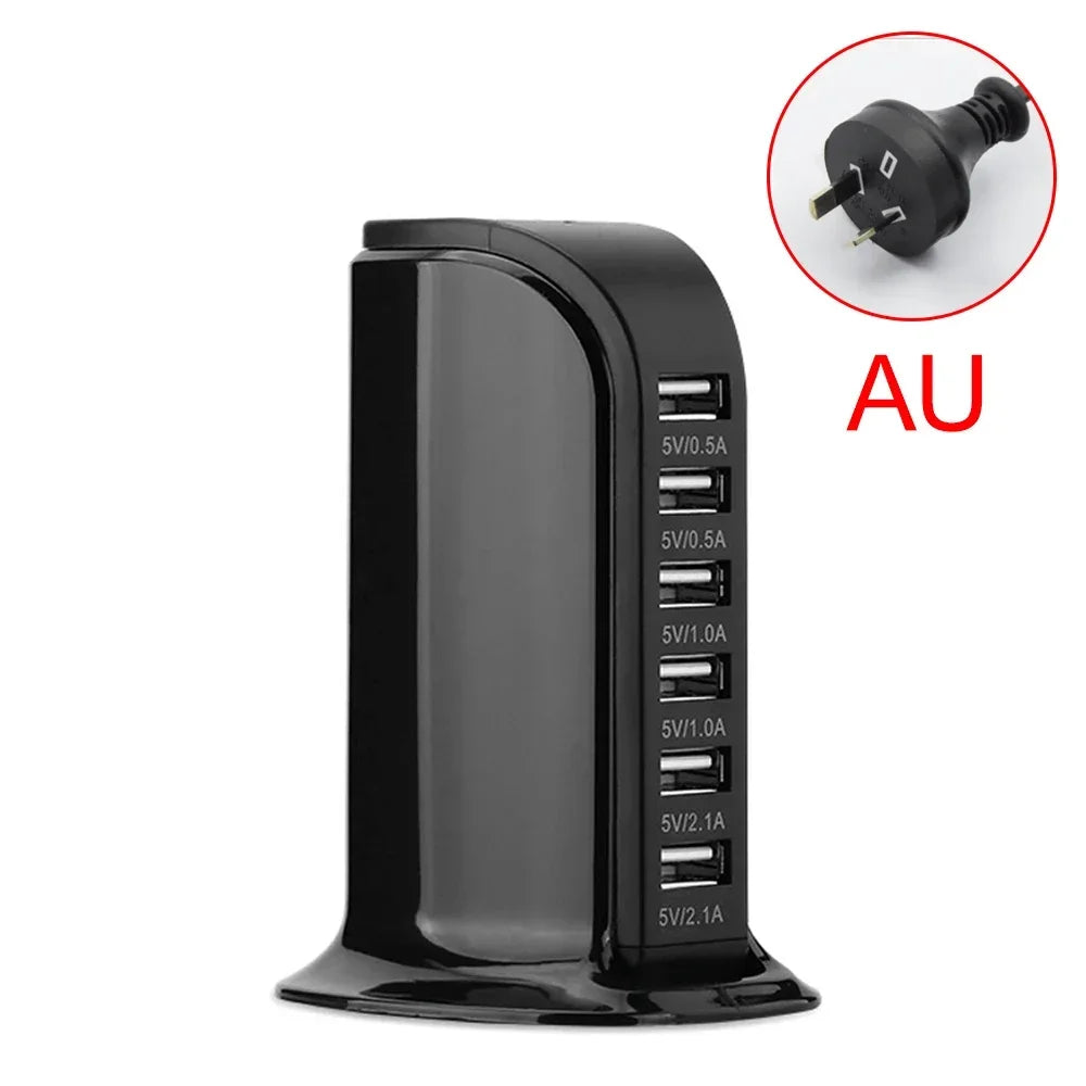 Fast Multi 6 USB Quick Charging Dock Station