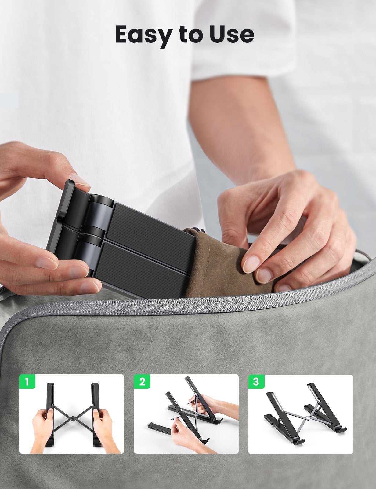 UGREEN X-Kit 5 in 1 Laptop Stand Docking Station