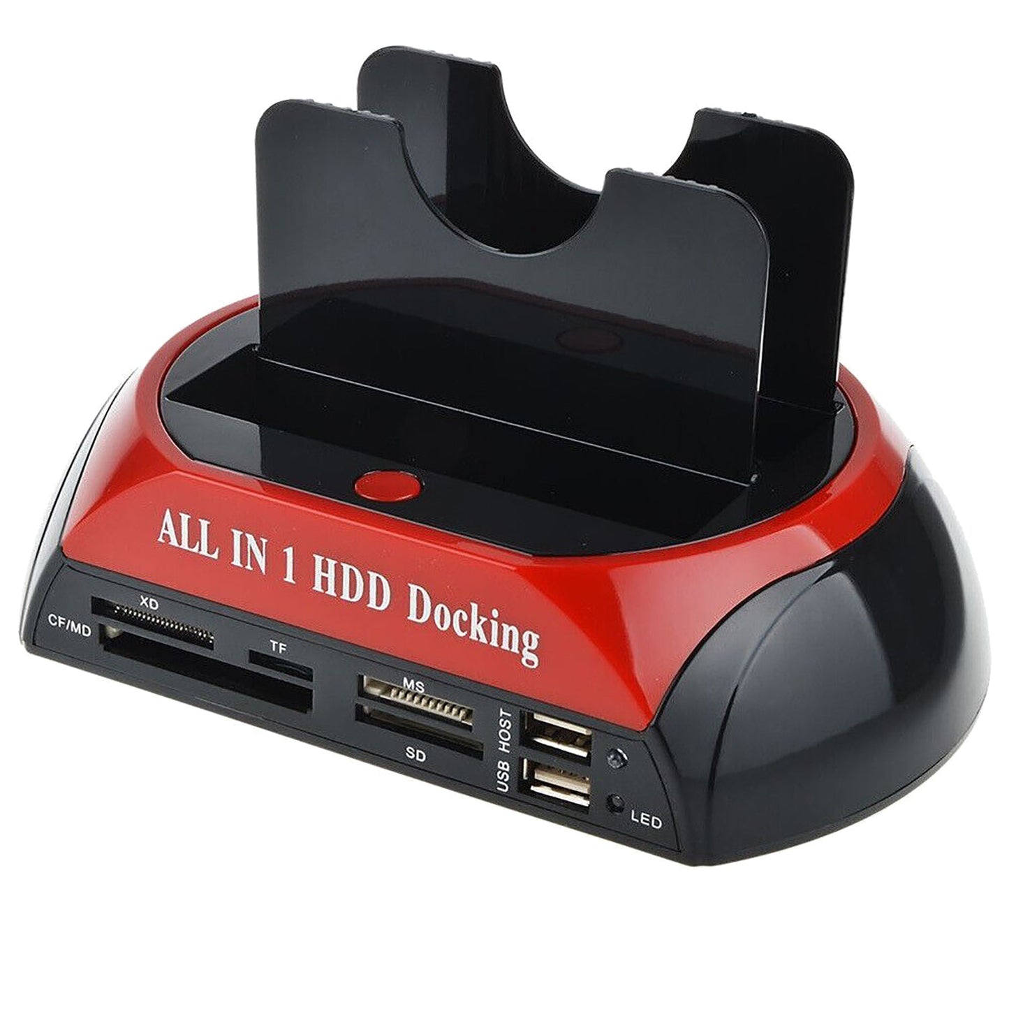 Premium 2.5" / 3.5" IDE/SATA Dual HDD Docking Station with Backup & Cloning Function