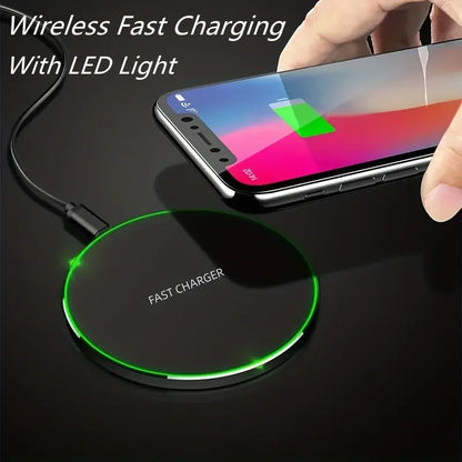 Wireless Charging Dock For iPhone, Samsung, Xiaomi & Huawei