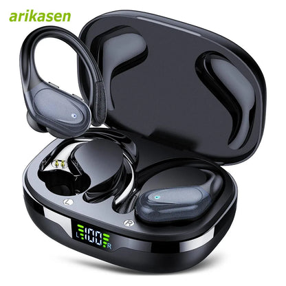 Wireless Earbuds Sport Bluetooth 5.3 Headphones with Noise Cancelling