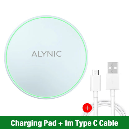 Wireless Charging Dock For iPhone, Samsung, Xiaomi & Huawei