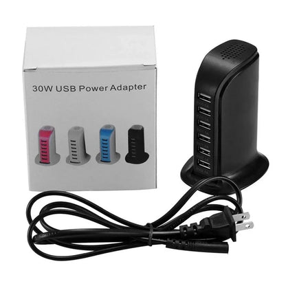 Fast Multi 6 USB Quick Charging Dock Station