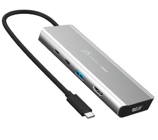 J5create USB4 Multi-Port Hub with Thunderbolt and Display Support