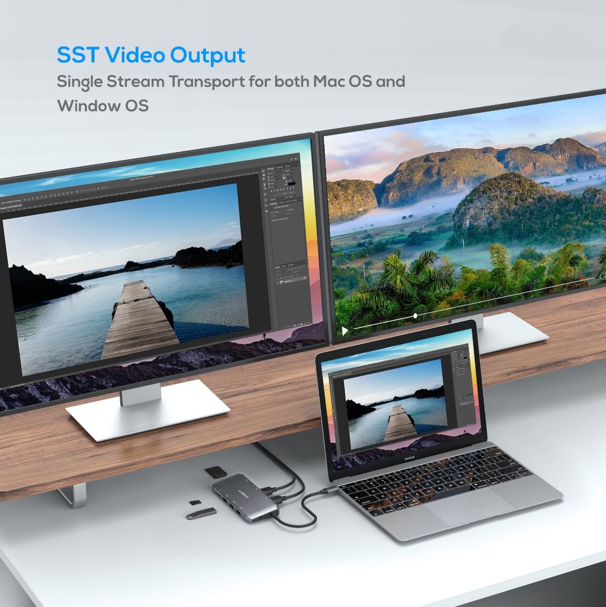 Premium 9-in-1 USB-C Docking Station