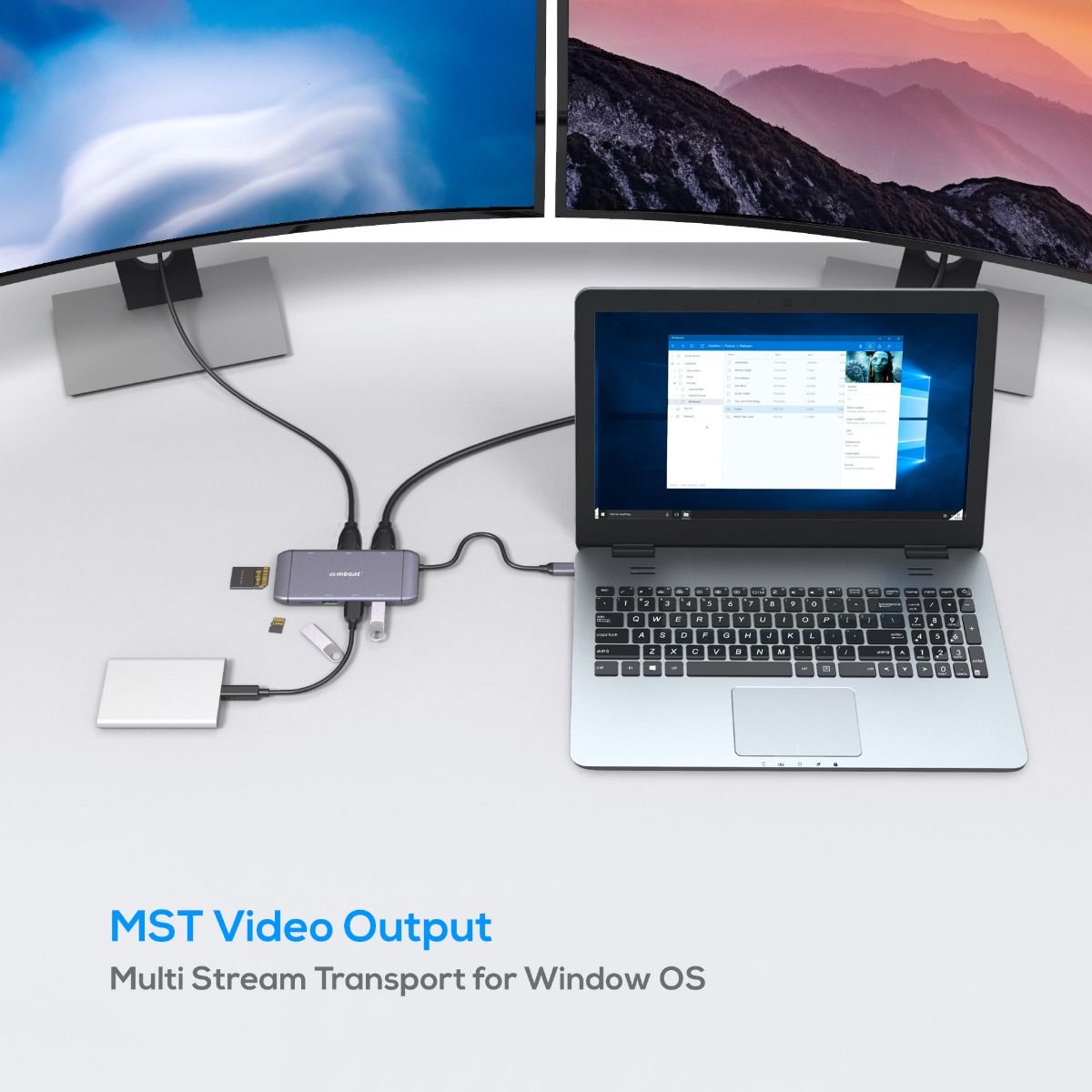 Premium 9-in-1 USB-C Docking Station