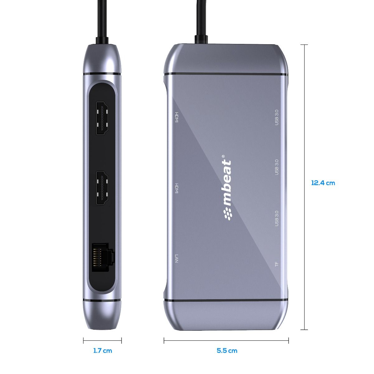 Premium 9-in-1 USB-C Docking Station