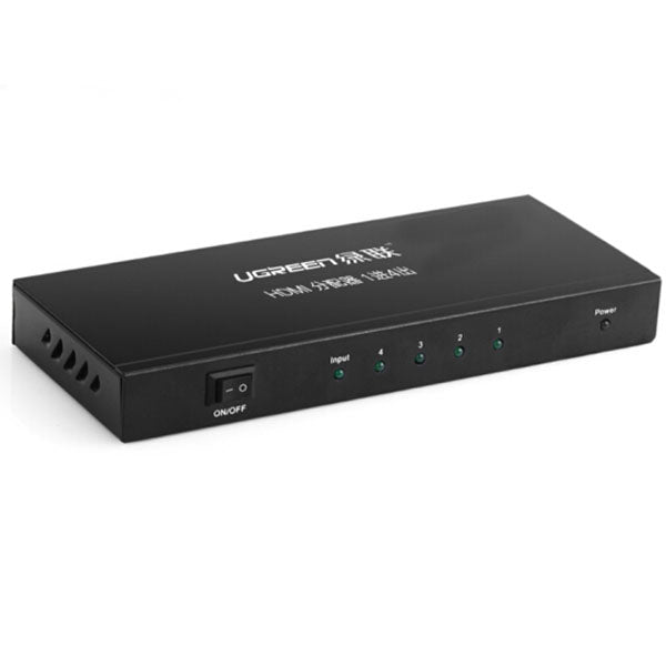 UGREEN 1 x 4 HDMI Amplifier Splitter - Black