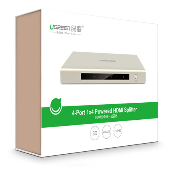 UGREEN HDMI 1 x 4 Amplifier Splitter Zinc Alloy
