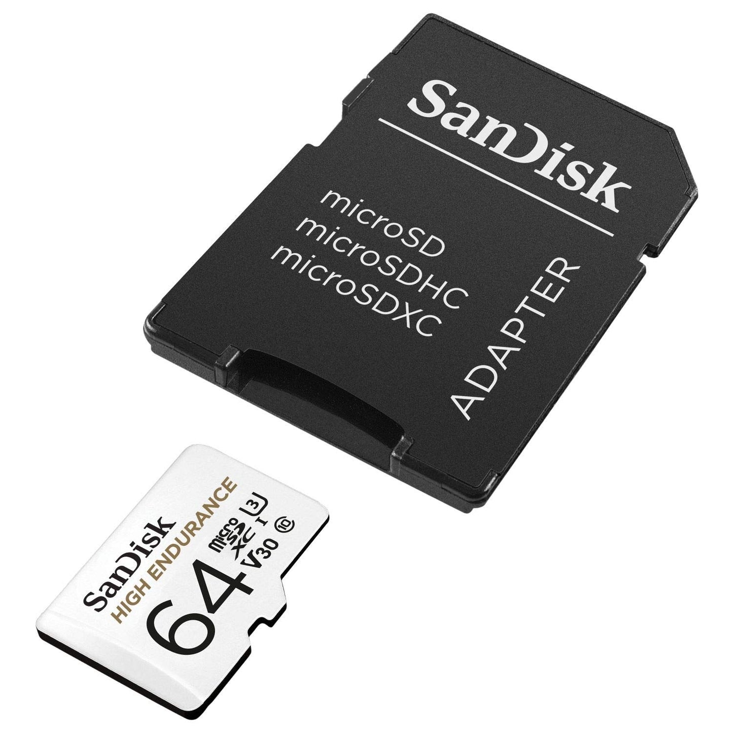 SanDisk High Endurance 64GB microSDHC™ Card – Durable, Reliable, and Built for Continuous Recording