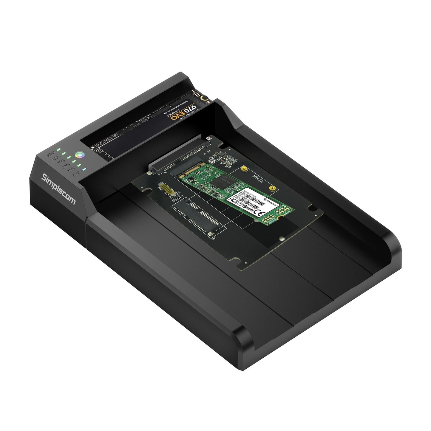 SD570 USB Docking Station for NVMe M.2 & SATA Drives – Dual Slot | 10Gbps Transfer Speed | Offline Clone Support