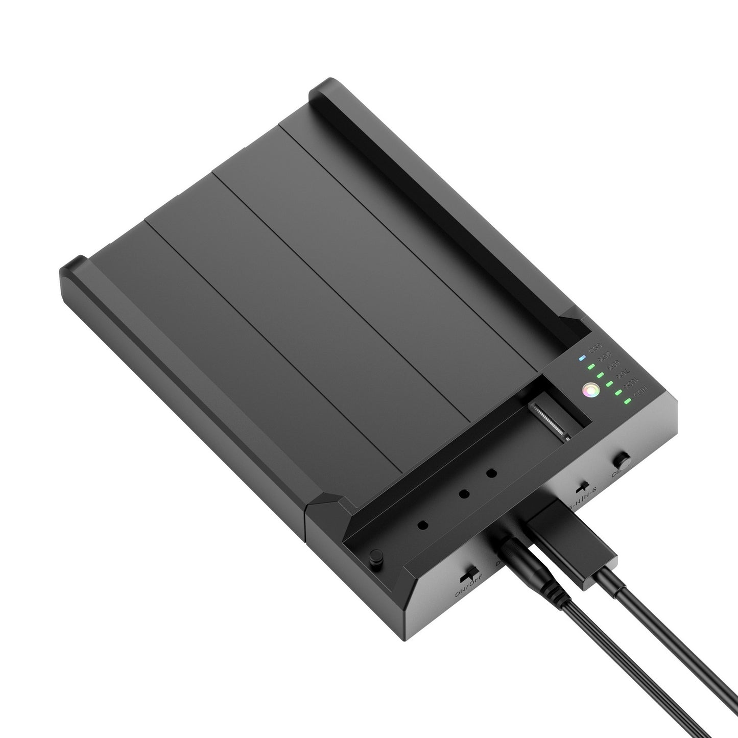 SD570 USB Docking Station for NVMe M.2 & SATA Drives – Dual Slot | 10Gbps Transfer Speed | Offline Clone Support