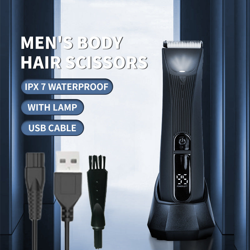 Men's Electric Body Hair Trimmer