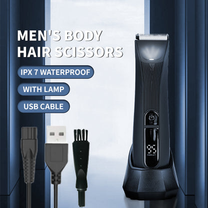 Men's Electric Body Hair Trimmer