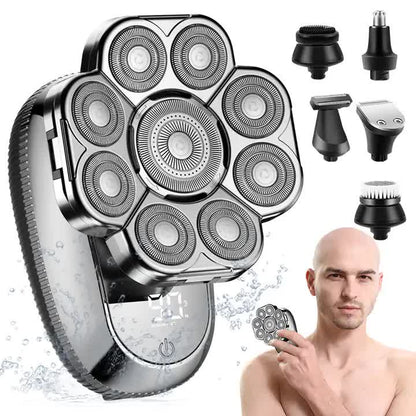 Digital Display 9-Blade Rechargeable Electric Shaver