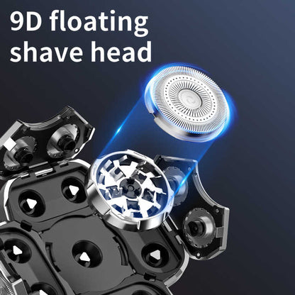 Digital Display 9-Blade Rechargeable Electric Shaver