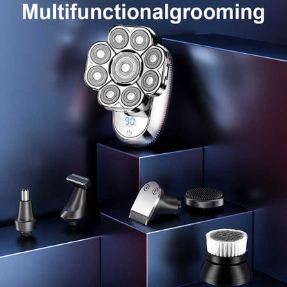 Digital Display 9-Blade Rechargeable Electric Shaver